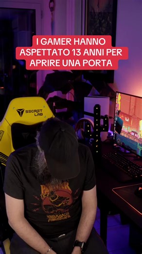 I gamer hanno aspettato 13 anni per aprire una porta #videogiochi #gamingontiktok #gaming #pcgaming #playstation