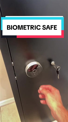 FAST Biometric Safe: Fingerprint, Keypad & Key Access