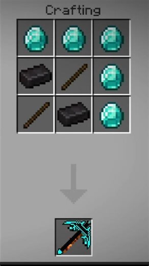 How to make powerful picaxe 🤯😜 #shortvideo #shorts #short #minecraft #games #gaming #youtubeshorts