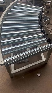 90-degree roller conveyor, very fast. | Kim Conveyor