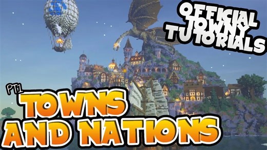 【熟肉双语】官方Towny教程 第1期 - 城镇和国家