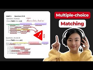 IELTS Listening Multiple Choice & Matching Question丨Cambridge IELTS Practice and Strategy 2025