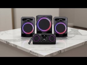 Pyle 4-Piece Bluetooth Stereo System - Mini Hi-Fi Bookshelf Stereo System with USB Recording, FM