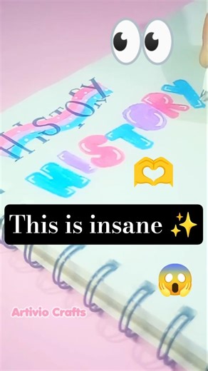 How I Turn “HISTORY” Into Aesthetic Notes ✨ (Satisfying Transformation)