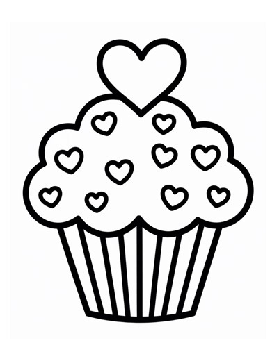 Toddler Valentine Coloring Pages – Simple Printable Valentine Activities for Toddlers - Etsy