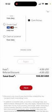 How to SEND MONEY in MONEYGRAM app?