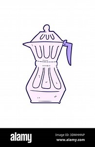 shaking motion animation of cartoon espresso pot Stock Video Footage - Alamy