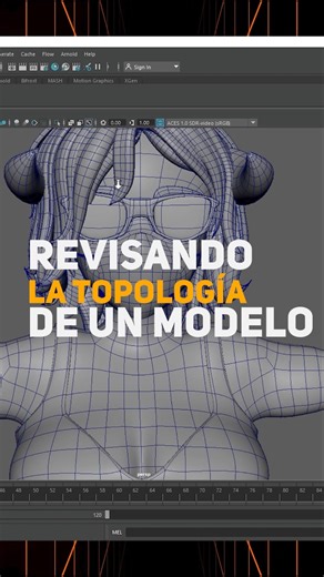Un error común en los estudiantes de #3d #animacióndigital #Maya