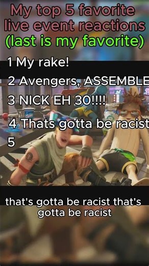 Top 5 Favourite Live Event Reactions!