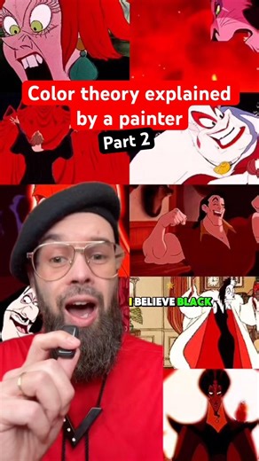 Black & red is the most evil color combination #colors #colortheory #black #red #darkside