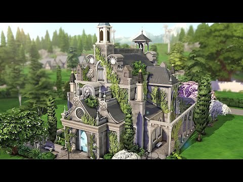 Old Cathedral ⛪ | The Sims 4 - Speed Build (NO CC)