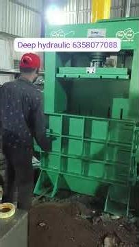 Single Chamber Single Cylinder Baler Machine | Available on IndiaMART