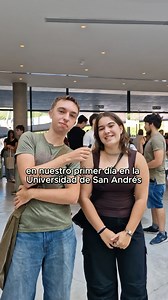 Agustina y Dante nos llevan a dar un recorrido en su primer día como estudiantes de Diseño en #UdeSA. 🥹🫶 | Universidad San Andrés