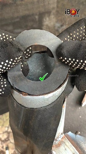 Not All Plumbers Know This Trick! How to Make a Round Rubber Gasket from a Bicycle Tire #diy #tips #tricks #howto #plumber | IBOY crafts