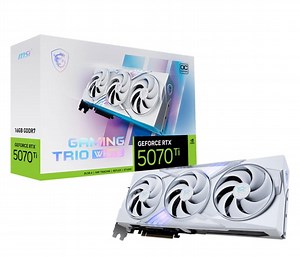 MSI GeForce RTX 5070 Ti Gaming Trio OC White 16GB GDDR7 DLSS4 - Karta graficzna NVIDIA - najlepsze ceny, tysiące opinii w x-kom.pl