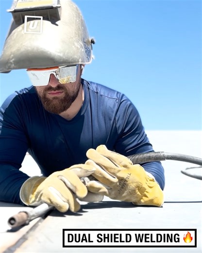683K views · 399 reactions | Welder uses a dual shield technique & the ASMR is great! ⚡️ | UNILAD | Facebook