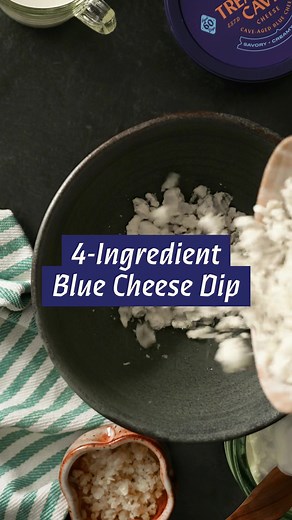 Best Blue Cheese Dip Recipe: Only 4 Ingredients!