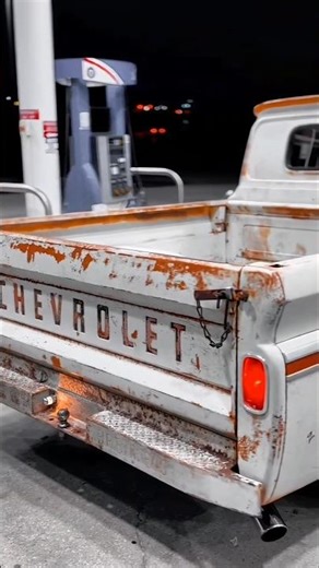 1968 C10 LS3 Shortbed 💀 Nasty Cam, Tubbed & Ready to Break Loose | #bigblock #chevydude #shorts