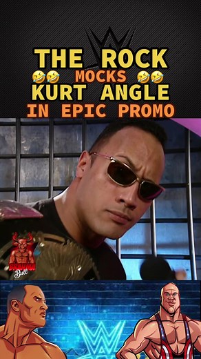 THE ROCK delivers an epic promo on KURT ANGLE 🤣🤣 _________________________ #wwe #wweraw #wwesmackdown #ruthlessaggression #attitudeera #wrestling #wrasslin #90swrestling #2000swrestling #wrestlingtiktok #aew #wwewrestling #wwethrowback #wwf #wwfwrestling #therock #therockdwaynejohnson #dwaynejohnson #dwaynetherockjohnson #kurtangle #stephaniemcmahon #wwefunny #fyp #michaelcole ______ Artwork by Nolanium