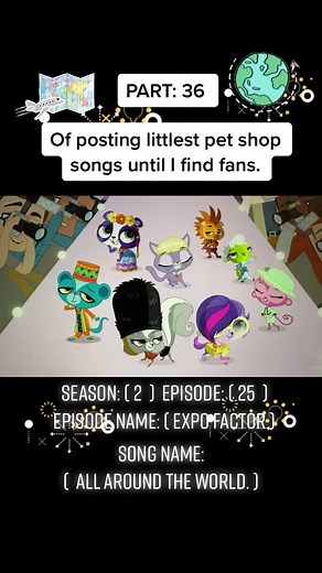 LPS Delilah All Around the World Musical Fantasy | Littlest Pet Shop Songs