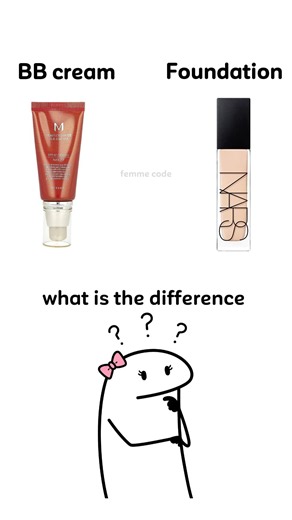 BB cream vs. Foundation what is the difference? #makeuptips #bbcream #feminine #makeup