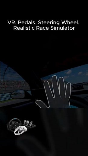 Racing in VR Feels TOO Real! 🏎️ Meta Quest 3 + Wheel Setup !