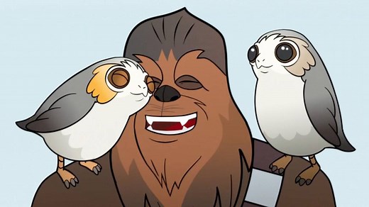 145K views · 2K reactions | The Millennium Falcon's new residents are looking for nesting materials... so now it's up to Chewbacca to find some in Star Wars Forces of Destiny: "Porgs!" | Star Wars | Facebook