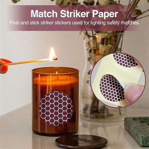 Easy Strike Match Stickers
