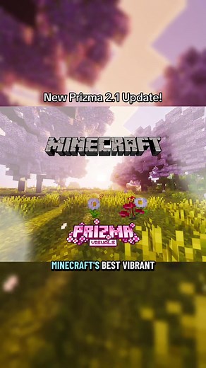 Minecraft’s Prizma Visuals has recently updated to version 2.1! Adding new 3D items, Prizma themed nametags for mobs, borderless glass, and new animations! Minecraft Bedrock’s best Vibrant Visuals resource pack continues to get better! #minecraftbedrock #minecraft #minecraftaddon #prizmavisuals #minecraftvibrantvisuals