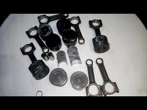 Comment assembler pistons sur bielle Renault 1.5 Dci Pistons with Rods