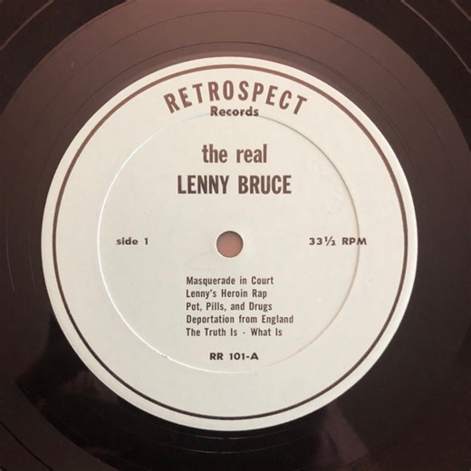 Lenny Bruce - The Real Lenny Bruce