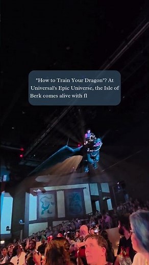 The Untrainable Dragon| Flying Toothless| Universal's Epic Universe