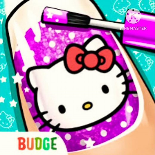 Hello kitty Nail salon theme song