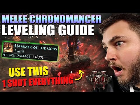 Path of Exile 2 - Sorceress Leveling Guide (Melee Chronomancer Transition and Warrior Tips) DETAILED