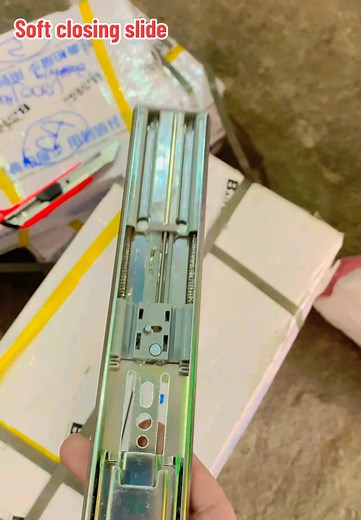 Soft Closing Slides for Wardrobe and Cupboard Drawers