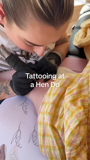 Dreamy Day Tattooing at Emily's Hen Do