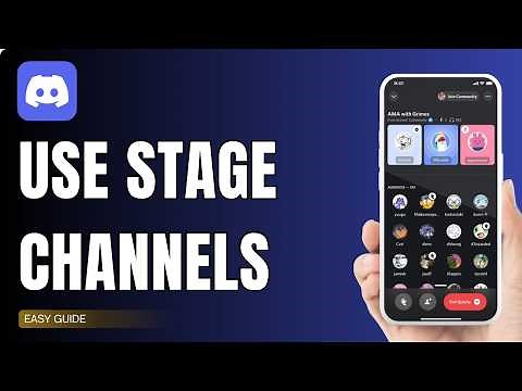 How To Use Discord Stage Channels Feature !