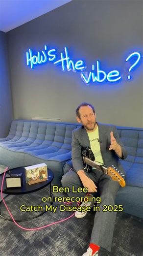 Ben Lee on making Catch My Disease 2025 with Phantom Planet, 20 years on from the original 🌼 You can catch him on the road this Sep/Oct playing Awake Is The New Sleep in full! Tickets & tour info 👉 frontiertouring.com/benlee | Frontier Touring