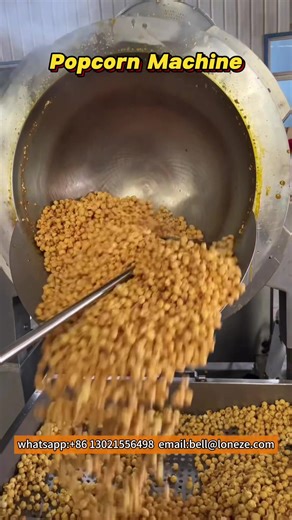 Efficient Industrial Automatic Popcorn Machine for Sale