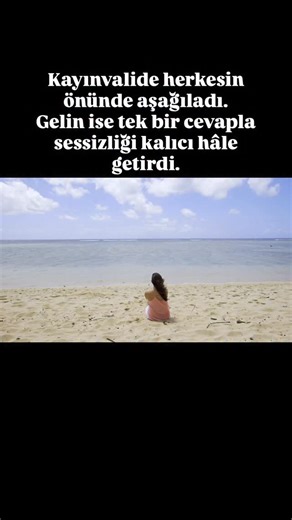 @ruhlaglow on Instagram: "Gelin hiç şaşırmadı. Fincanı sessizce tabağına koydu, masadakilere baktı ve sakin bir gülümsemeyle konuştu: “Bunu yüksek sesle söylediğiniz için teşekkür ederim. Artık her şey net. Evet, ben size göre ‘denk’ değilim. Ben geçmişte yaşamayı, insanları para ya da bağlantılarla ölçmeyi bilmiyorum. Benim dünyam dürüstlük ve saygıdan ibaret. Anlıyorum ki bu size yabancı.” Sonra eşine döndü: “Canım, annen az önce herkesin önünde senin yanlış bir seçim yaptığını söyledi. Buna k