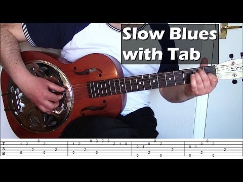 Slow Blues (Tutorial + Tab)
