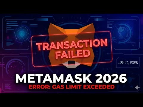 Fix MetaMask Transaction Failed | Pending, ETH Transaction Pending..(2026)