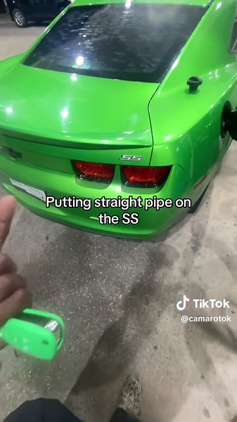Installing Straight Pipes on a Camaro SS: A Guide