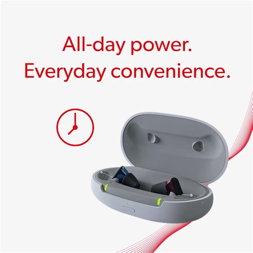 Silk Charge&Go IX sets the benchmark for a runtime you can trust to last.​ With the world's longest runtime in a rechargeable ready-to-wear CIC at 28 hours.🔋​ Silk Charge&Go IX — With great power comes great runtime. ⚡ ​ Book a demo to experience the benchmark in runtime — today 🚀 https://ow.ly/EBL450XpXyB​ #hearing #hearingloss #hearingaids #audiology #chargeandgo #rechargeable #Signiahearing #SigniaChargeAndGo #integratedXperience #instantfitCIC #SigniaSilk | Signia Hearing