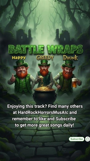 Your New Favorite St. Patrick's Day Music! "Battle Wraps: Happy vs Greedy vs Drunk" #music #battle