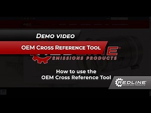 How to use the REP OEM Cross-Reference Tool for diesel aftertreatment parts.
