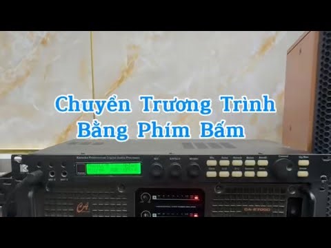 Switch the X5 reverb program using the buttons. Van Noi Audio. 0989.242.188