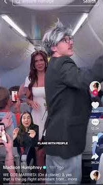 Southwest Plane Wedding ✈️❤️