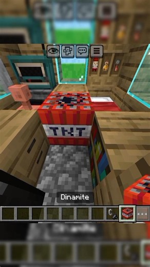 Realistic Minecraft TNT Explosion Trick! ⛏️💥