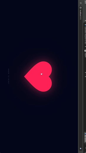 React Heart UI Effect ❤️ | Modern Animation with Tailwind CSS & DaisyUI
